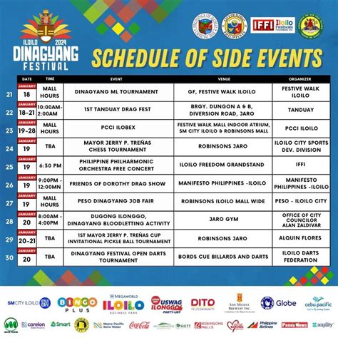 Festive Walk Iloilo Movie Schedule 2024.